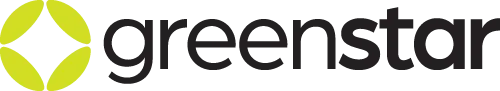 The Green Star logo — a green and white leaf mark beside the word greenstar.